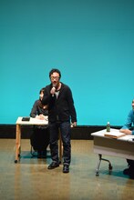 「共感百景」初参戦の東京03角田は第1局で解説を担当。