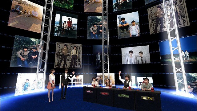 「ゆず公認クイズ王決定戦」収録中の様子。