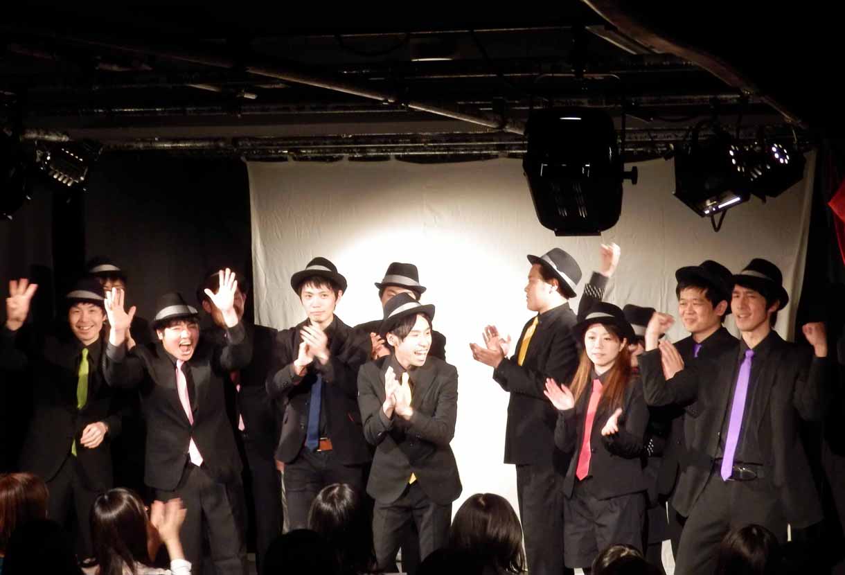 「プロダクション人力舎プレゼンツ『ギャンブル6 vol.3』」に出演したピテカントロプス、巨匠、ドリーマーズ、S×L、ワルステルダム、ザンゼンジ。