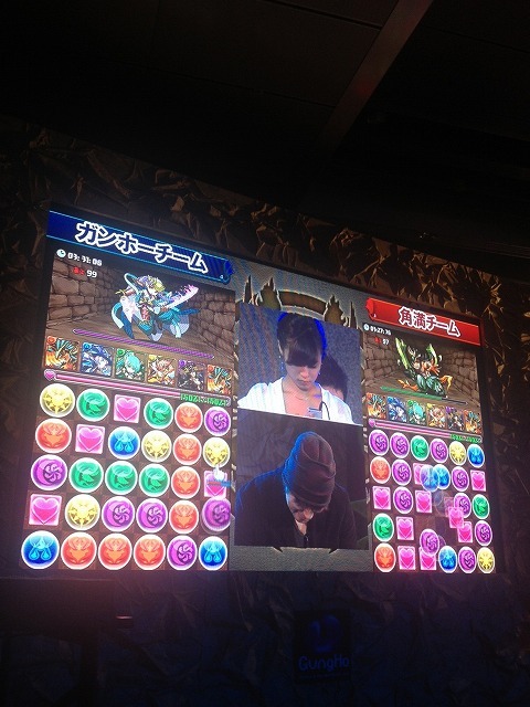 「パズドラ感謝祭」の模様。