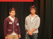 17歳のコンビ・さどうさん動画。にわとりの修正をモチーフにしたコントで会場も感心。