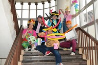 5月18日（土）、東京・シアターDにて行われる「吉本風船ライブ」に出演するメンバーたち。