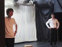 珍しく稽古をしているスパローズ。