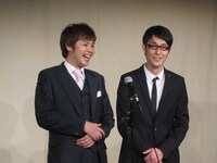 スパローズ。左が森田、右が大和。写真は第2回単独ライブ「ビジネスクズ」より。