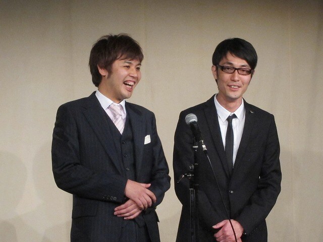 5月15日まで東京・中目黒ウッディシアターにて第2回単独ライブ「ビジネスクズ」を開催しているスパローズ。