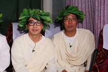 コメント動画第2弾に登場するおぎやはぎ。