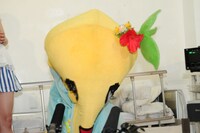 「クロユリ団地」の恐怖を「ムンクの叫び」というギャグで表現したふなっしー。