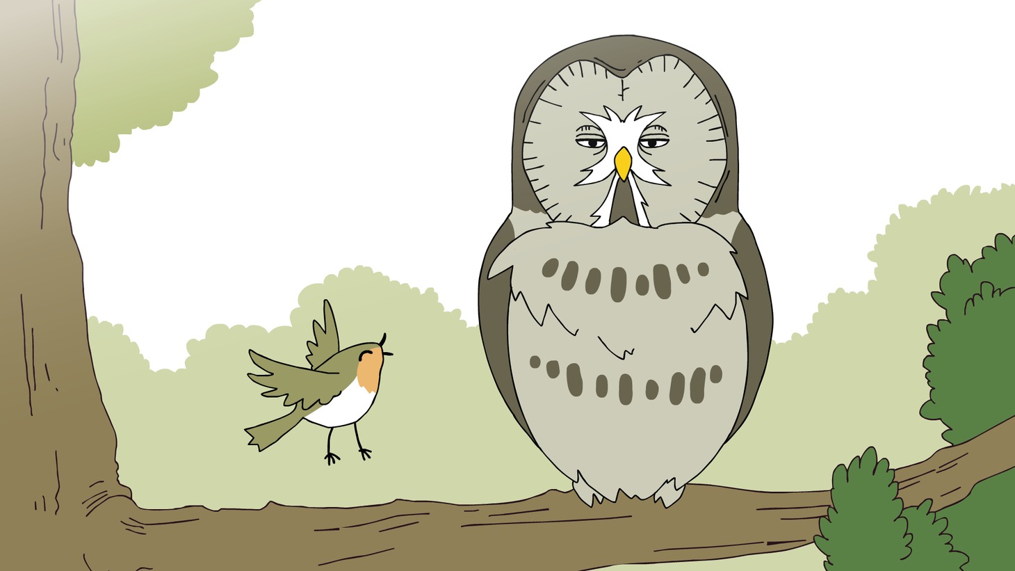 アニメ「ぢべたぐらし あひるの生活」(c)マツダユカ／「ぢべたぐらし あひるの生活」