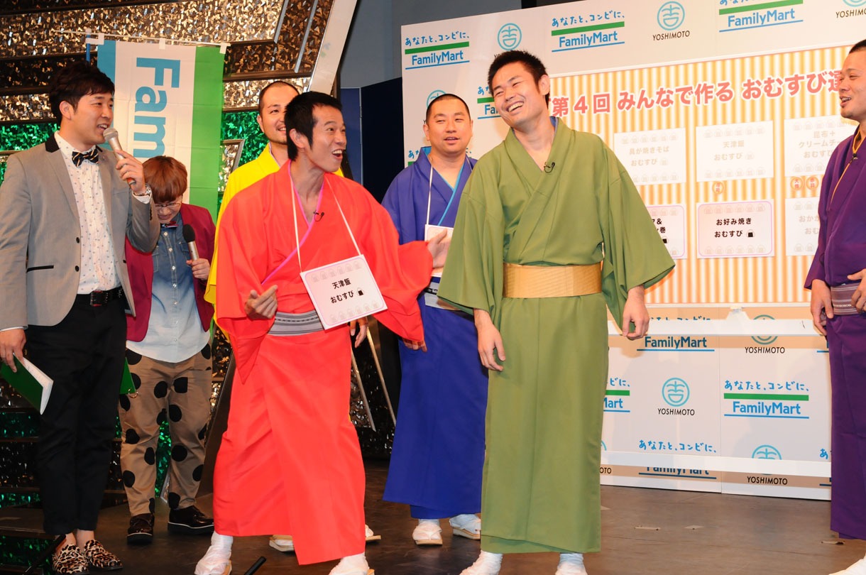 品川のギャグ披露のチャンスに喜ぶ庄司。