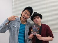 写真はツィンテル。左が勢登、右が倉沢。