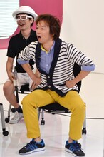 ホリ（手前）とハッポゥくん（奥）。