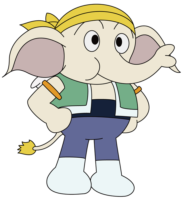 ザジズゼゾウ。通称ザジおじさん。(c)やなせたかし / フレーベル館・TMS・NTV　(c)やなせたかし / アンパンマン製作委員会2013