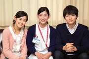 「イタズラなKiss～Love in TOKYO」で共演を果たす佐藤藍子（中央）＆未来穂香（左）＆古川雄輝（右）原作：多田かおる「イタズラなKiss」(c)多田かおる/ミナトプロ・エムズ(c)「イタズラなKiss