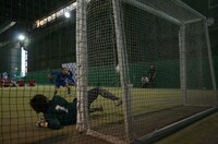 シュートを止められるハブ。