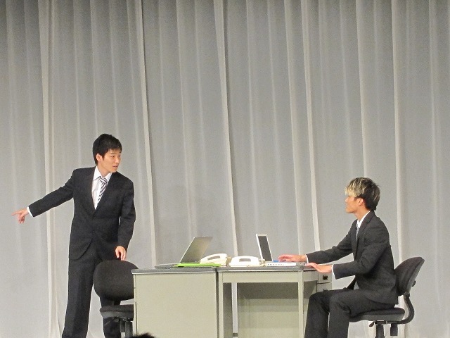 「退室の仕方は大事」