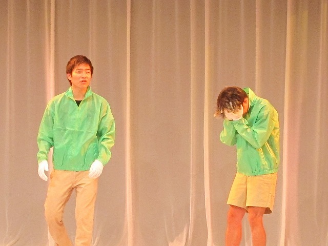 途方に暮れるジャルジャル。