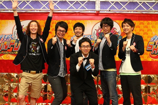 GAG少年楽団、コマンダンテ、黒崎ディレクターチーム。(c)KTV