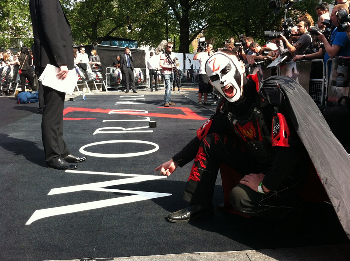 「ワールド・ウォー Z」ワールド・プレミアの様子。(c)2013 Paramount Pictures. All Rights Reserved.