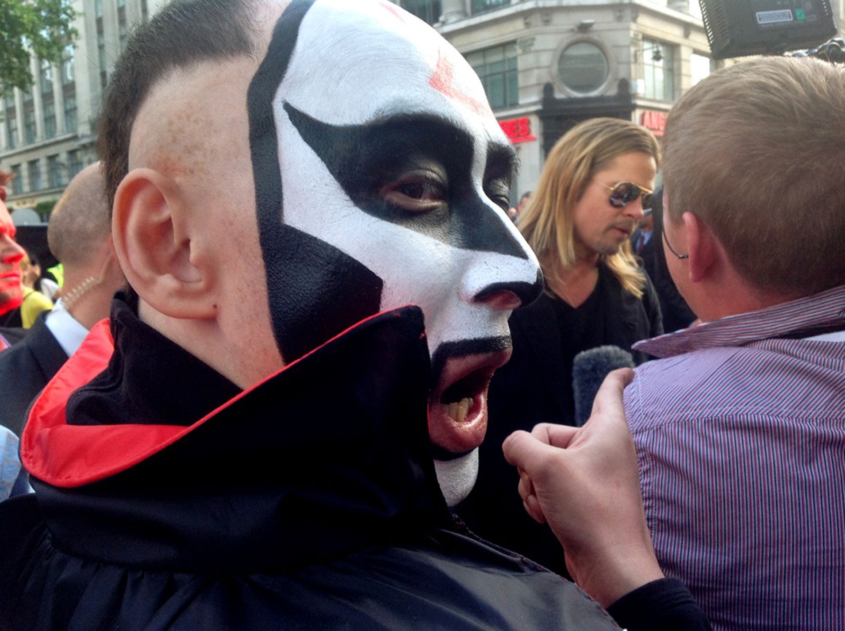 「ワールド・ウォー Z」ワールド・プレミアの様子。(c)2013 Paramount Pictures. All Rights Reserved.