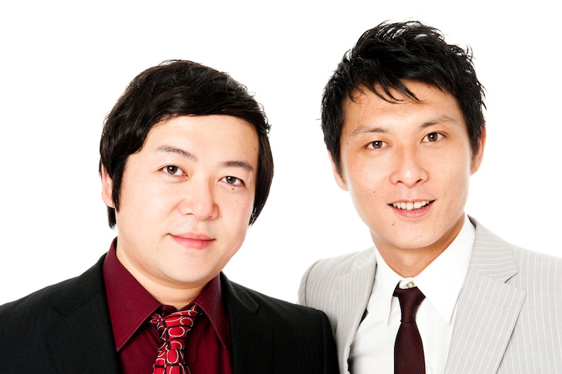 ムートン。伊藤（左）は今後ピン芸人・ムートン伊藤として活動。