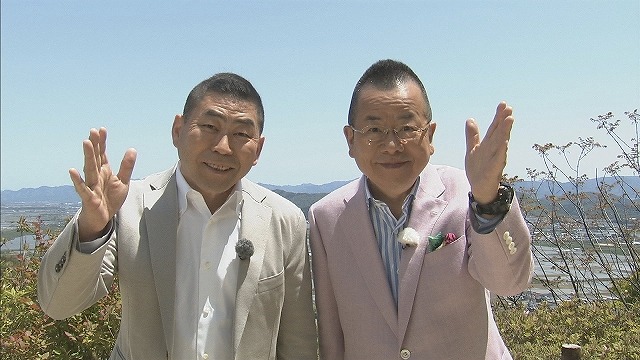 「『えぇトコ』文珍・南光のまごころ発見！城下町の旅～滋賀・近江八幡～」（NHK提供）