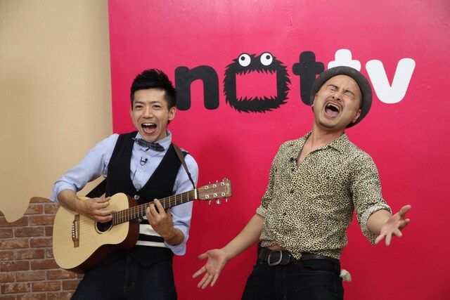 「＃エンダン」に出演し、数々のネタを披露したどぶろっく。