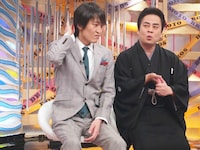 （左から）千原ジュニア、立川談春。