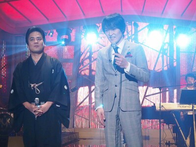 「新堂本兄弟」にゲスト出演する千原ジュニア（右）と、立川談春（左）。