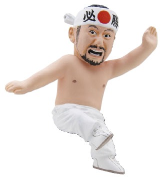 「越中詩郎大好き芸人」ケンドーコバヤシのフィギュアストラップ