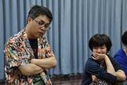 立川志らく、弥香が恋を語らうシーン。