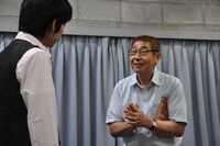 蛭子能収演じるピノキオが家賃の値下げをお茶目に乞うシーン。