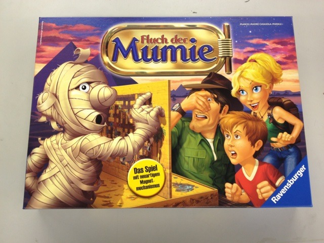 ボードゲーム「呪いのミイラ」