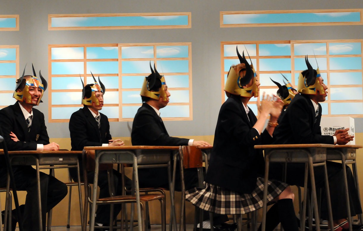 ニコニコ生放送「PlayStation Vita presents『共闘学園 開校直前スペシャル!!!!』」の模様。