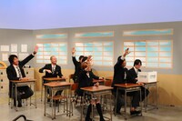 ニコニコ生放送「PlayStation Vita presents『共闘学園 開校直前スペシャル!!!!』」の模様。