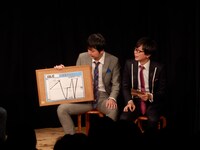 芸人人生を振り返る磁石。