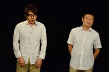 コントライブ「ザブングルに愛を込めて」に登場したザブングル。写真はオープニングトークの様子。