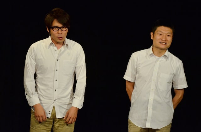 コントライブ「ザブングルに愛を込めて」に登場したザブングル。写真はオープニングトークの様子。