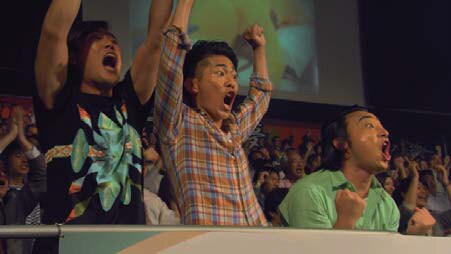 明治安田生命の新作CM「医療費リンクシリーズ うさりんレスラー篇」に出演しているジャングルポケット。