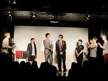 磁石も罰ゲームで初めて作った漫才を披露。