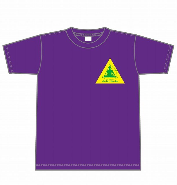 乃木坂46 ロゴTシャツ パープル Ｌサイズ 逃げ水 〇乃木坂46 ロゴTシャツ パープル Lサイズ 逃げ水 - メルカリ