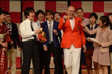 ネタ順を決める抽選で1番を引いてしまう新宿カウボーイ・かねきよ。