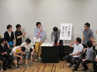 ディベートに参加しつつも徐々に心が折れるアイアム野田。