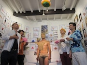 「ハブ展2」オープニングセレモニー。