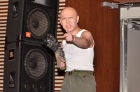 イベントに乱入したブルース・ウィリスそっくりのプチ・ブルース。