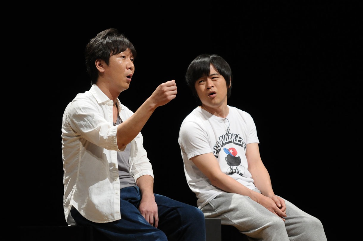 東京03飯塚も出演するコント「僕らのドライブ」より。（NHK提供）