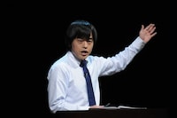 コント「いろは問題」より。（NHK提供）