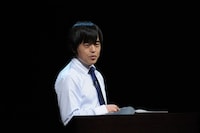 コント「いろは問題」より。（NHK提供）