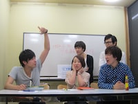 激辛カルボナーラを食べて“ぶちあげ”なラフレクラン西村。