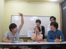 激辛カルボナーラを食べて“ぶちあげ”なラフレクラン西村。