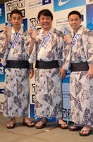 「アクエリアスチャレンジャーズパーク」PRイベントの模様。